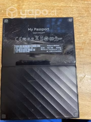 Disco duro portati Western digita 4TB