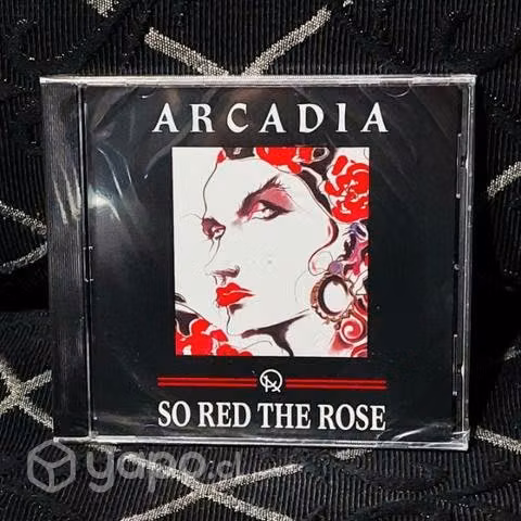 Cd arcadia / so red to rose (1985) europeo