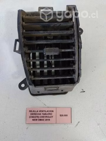 Rejilla Ventilación Derecha Tablero Cher New Dmax