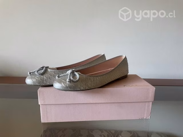 Pretty Ballerina n41 grises / plata