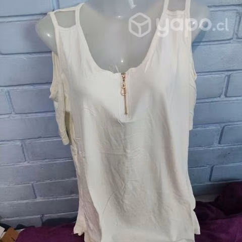 Hermosas poleras confección nacional talla l XL