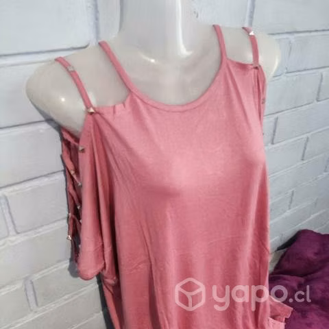 Hermosas poleras confección nacional talla l XL
