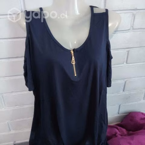 Hermosas poleras confección nacional talla l XL