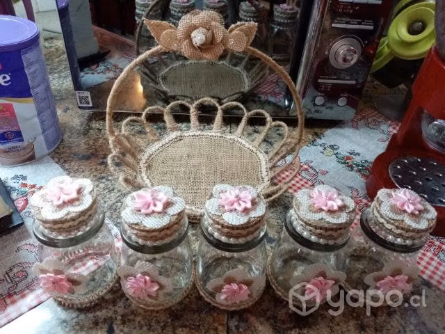 Manualidades en arpillera, un estilo elegante.