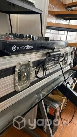 Pack dj parlantes pasivos mixer controlador