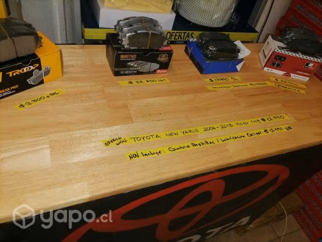 Frenos service pro TOYOTA