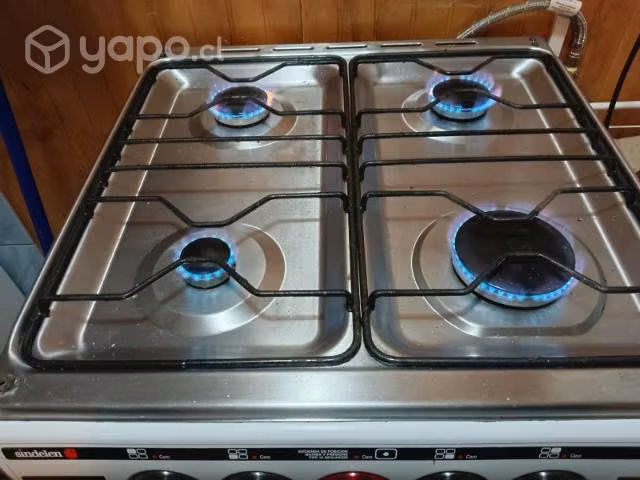 cocina a gas semi nueva