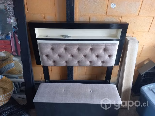 Cama de plaza y media