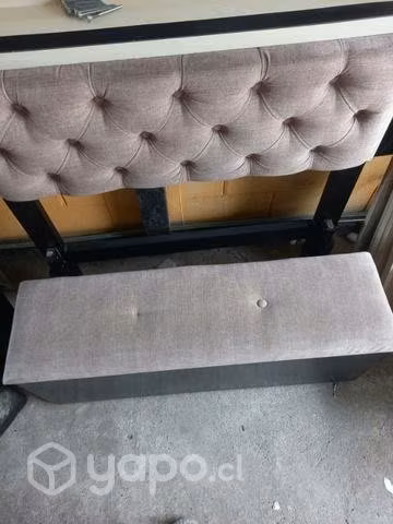 Cama de plaza y media