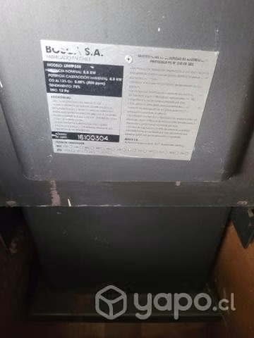 Calefactor a leña Marca Bosca