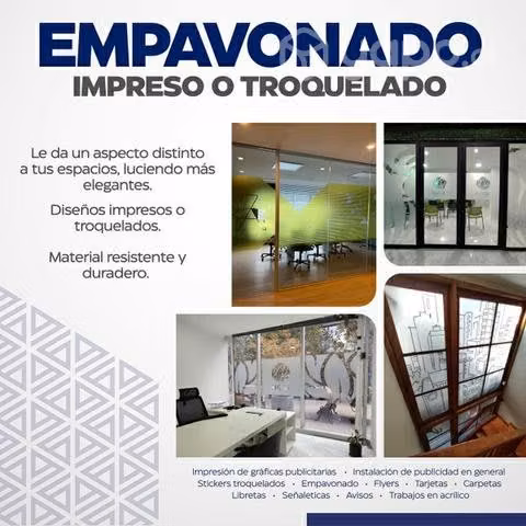 Empavonado (Troquelado, Impreso y/o Liso)