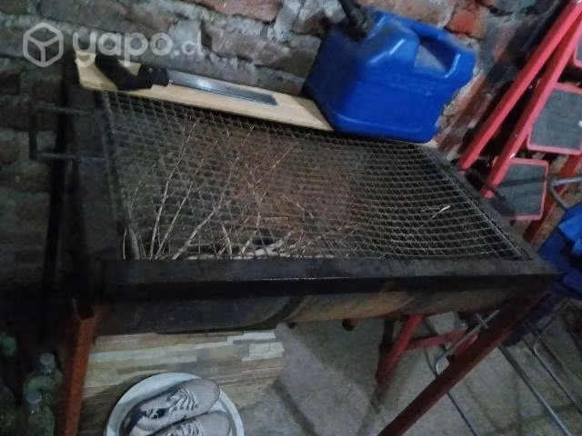 Parrilla solo falta soldar una punta de la rejilla