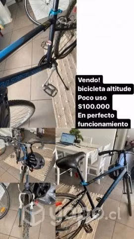 Bicicleta altitude poco uso