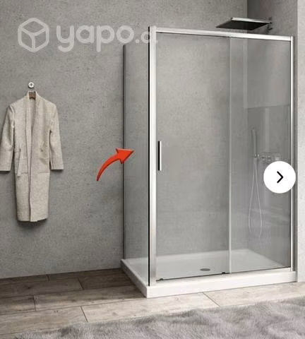 Mampara Side Panel Fijo 80cm para puerta corredera - Imagen 2