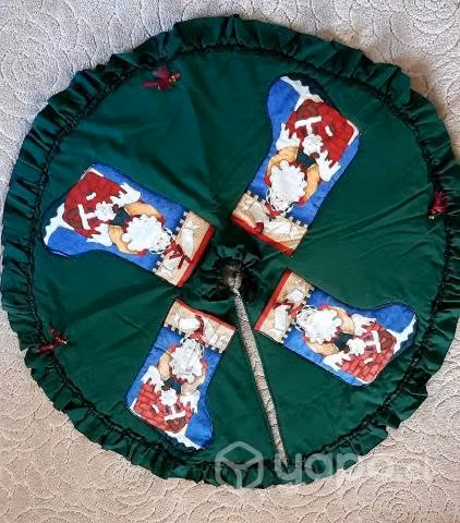 Árbol de navidad con sus accesorios completo - Imagen 2