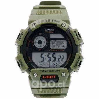 Reloj casio ae1400w-3a deportivo nuevos
