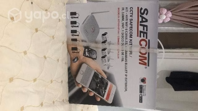 Kit 4 cámaras de seguridad wifi