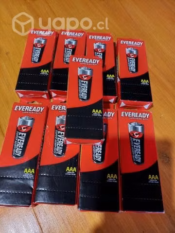 Pilas AAA LOTE DE 12 PAX de 24 pilas cada pax