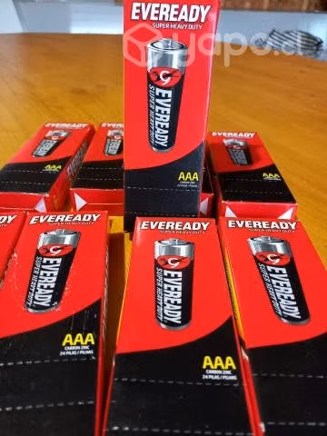 Pilas AAA LOTE DE 12 PAX de 24 pilas cada pax