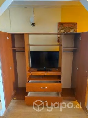 Closet más televisor