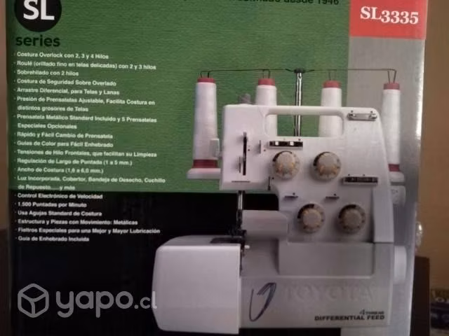 maquina de coser Overlock