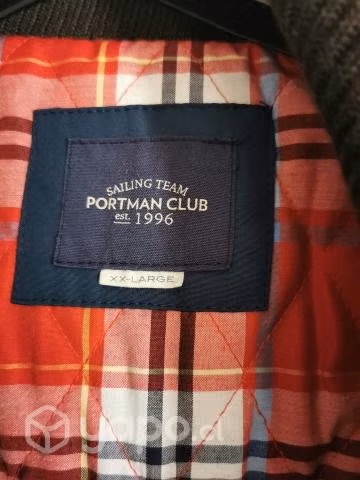 Chaqueta Portman Club Varon azul talla XL
