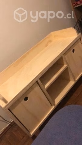 Mueble piecero cama plaza 1/2