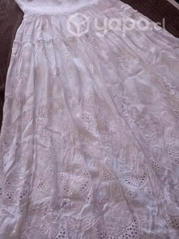 Falda Larga Broderie - Imagen 4