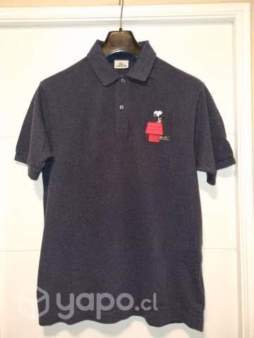 Polera Lacoste edicion Snoopy