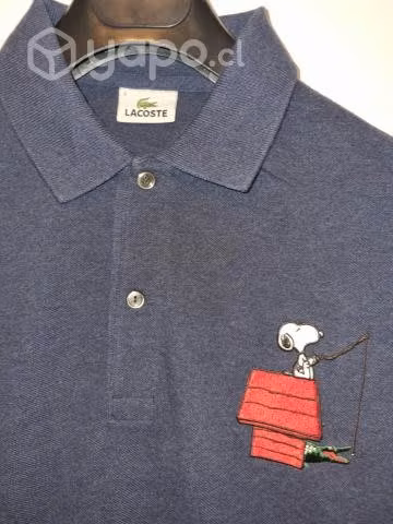 Polera Lacoste edicion Snoopy