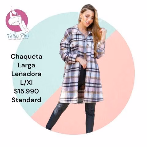 Chaqueta Larga tipo Leñadora L/Xl Standar - Imagen 2