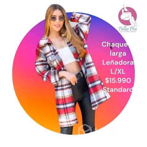 Chaqueta Larga tipo Leñadora L/Xl Standar - Imagen 4