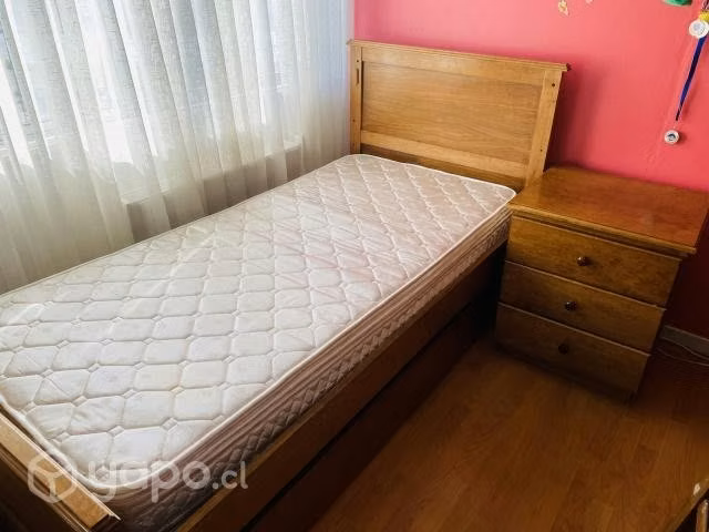 Cuna adaptable a cama nido.