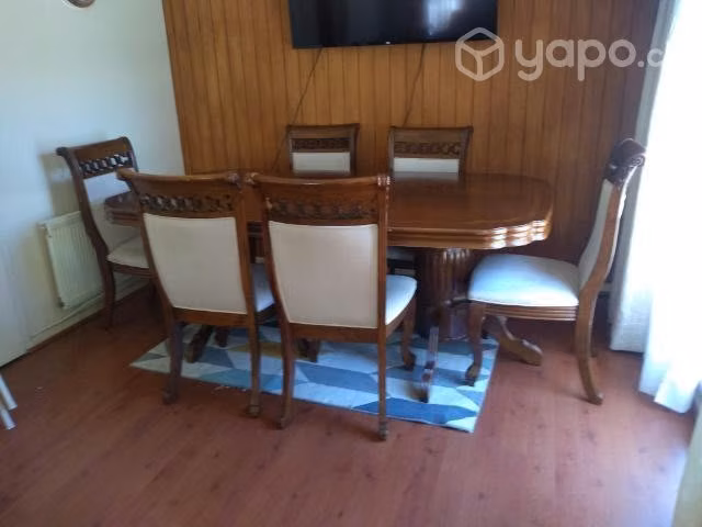 Comedor de 8 sillas