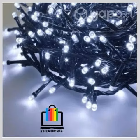 200 Luces Led Navidad Blanco