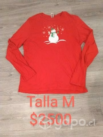 Poleras y blusa Navideños