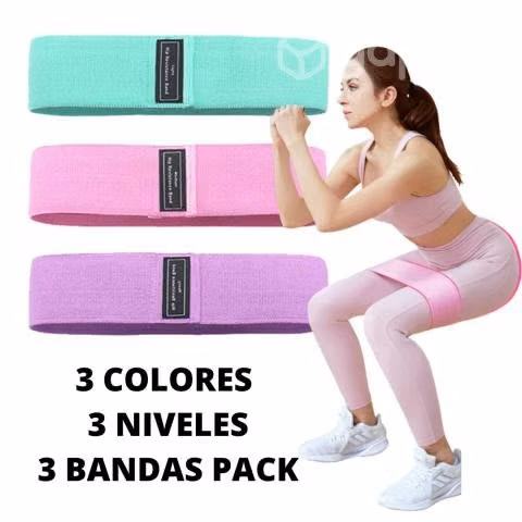 Bandas elásticas para ejercicios