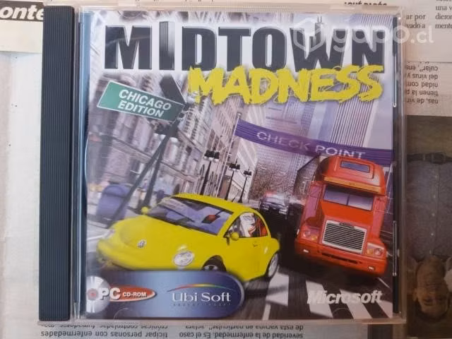 Juego de autos Midtown Madness Original PC