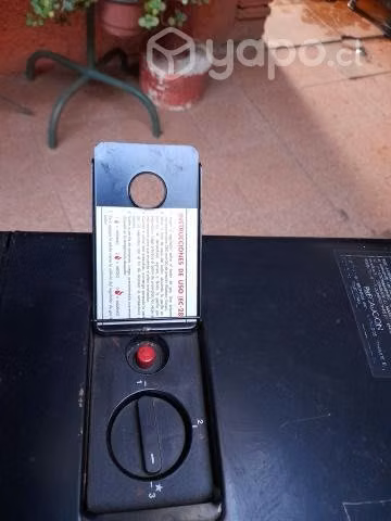 Tubos de gas y estufa.