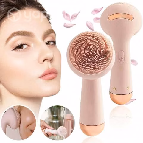 Cepillo exfoliante facial rose