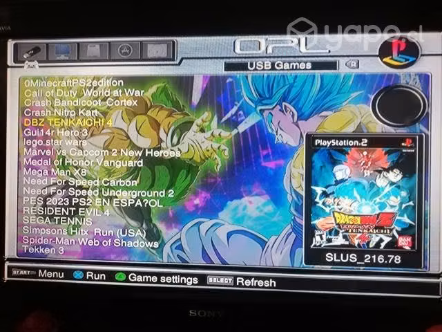 Dragon ball budokai tenkaichi 4 ps2 y otros