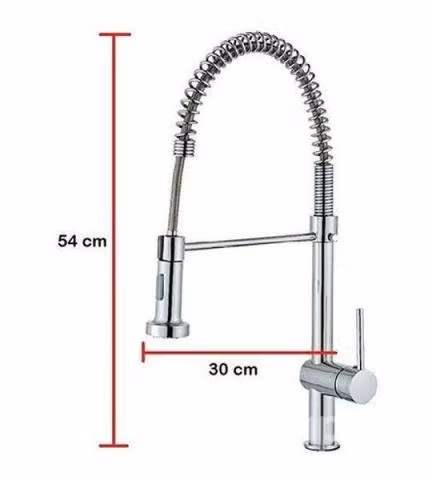 Llave Monomando Lavaplatos Deluxe Restaurant Grifo