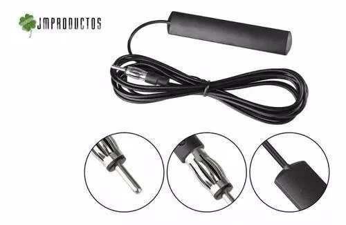 Antena Auto De Interior Radio Fm / Am Con Cable 3