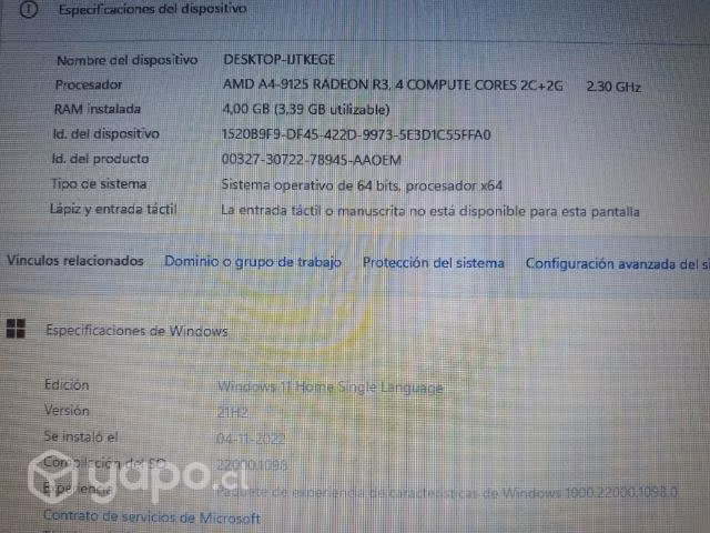 Notebook lenovo ideapad 330 - Imagen 2