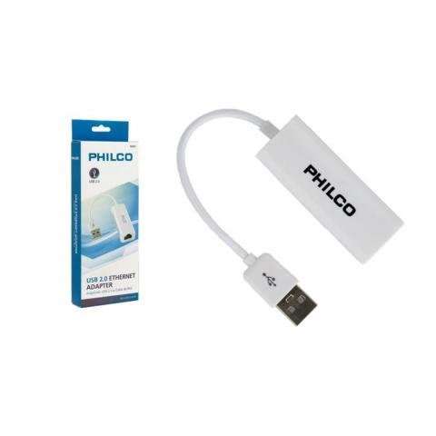 Adaptador USB 2.0 macho a Ethernet RJ45 hembra Phi - Imagen 3