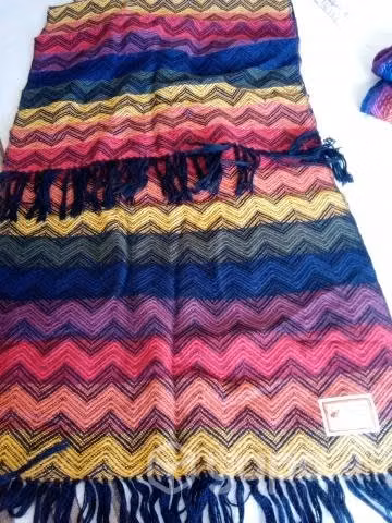Rebozo de lana de alpaca