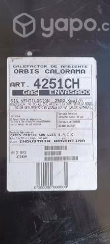Estufa Orbis calorama