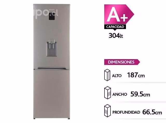 Refrigerador winia bm rf-b34df