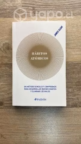 Libro hábitos atomicos