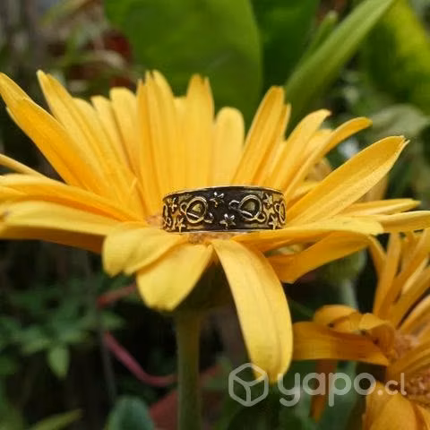 Anillo MIDI planetas. Plata Italiana ley 925 - Imagen 3